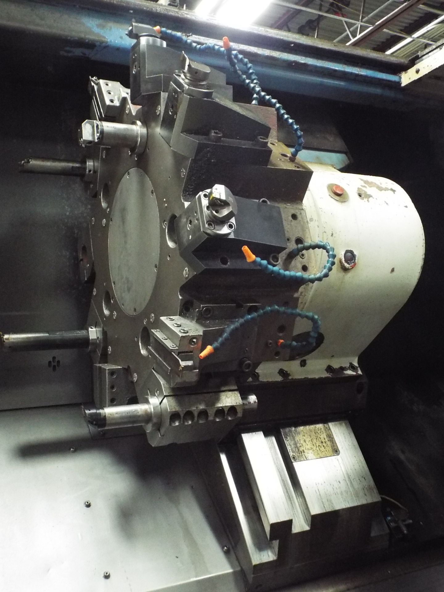 MAZAK SLANT TURN 50NX-2000U CNC TURNING CENTER WITH MAZATROL T-PLUS CNC CONTROL, 18" CHUCK, 31" - Image 4 of 9