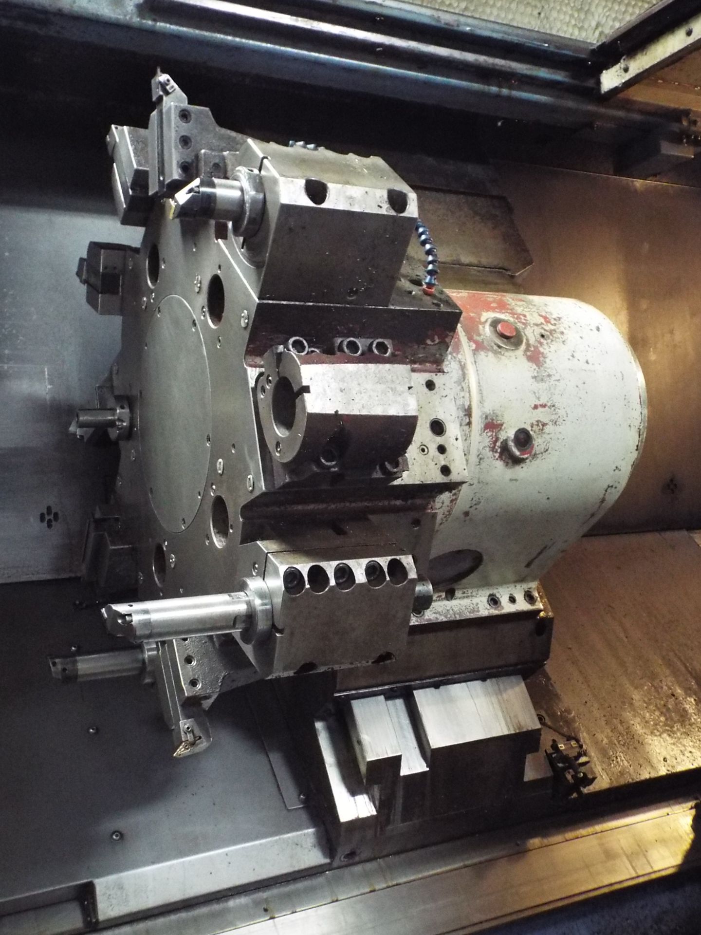 MAZAK SLANT TURN 50NX-2000U CNC TURNING CENTER WITH MAZATROL T-PLUS CNC CONTROL, 18" CHUCK, 31" - Image 4 of 9