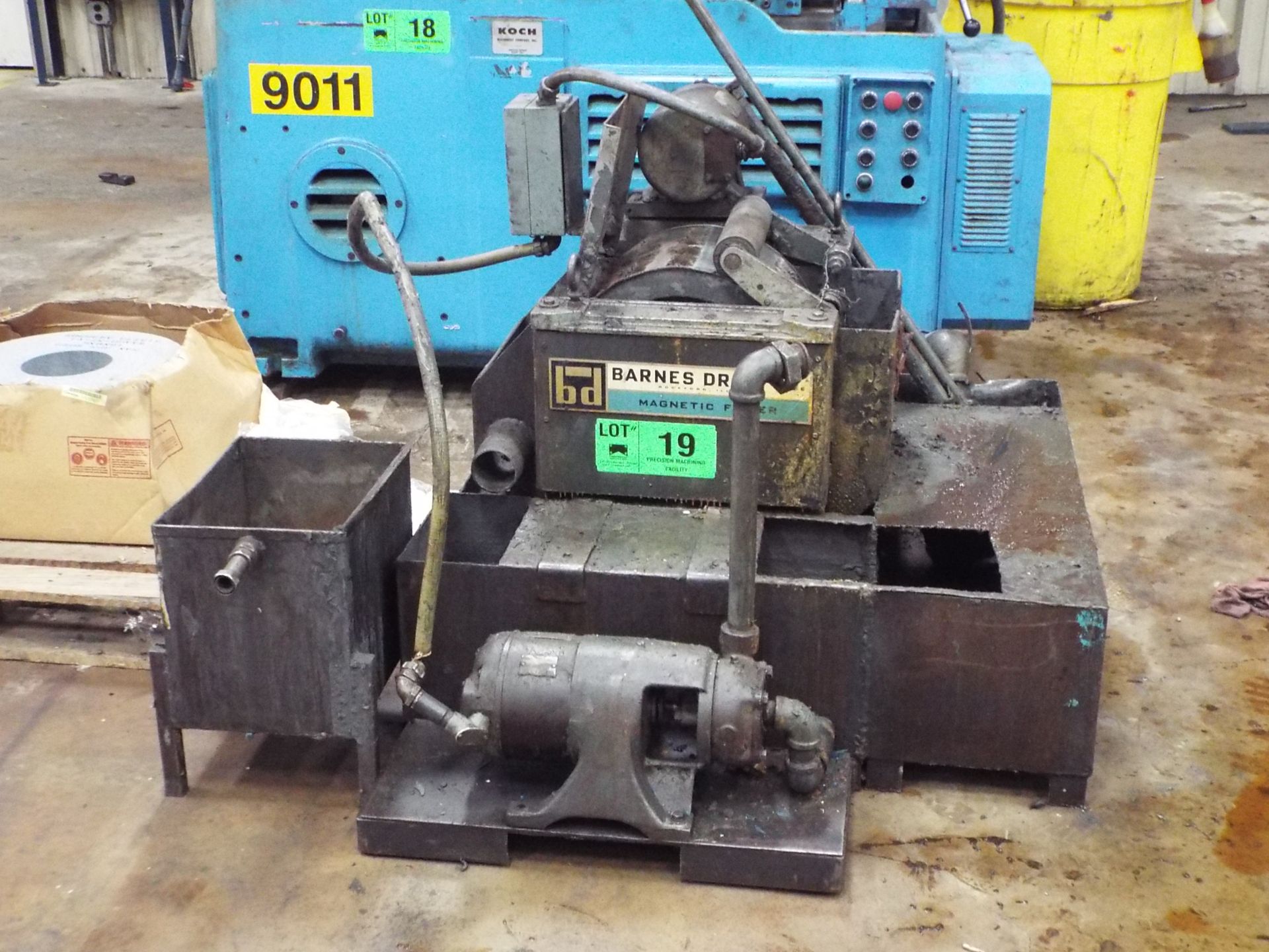 ROSSI-MONZA CENTERLESS GRINDER S/N: N/A; BARNES DRILL CO. MAGNETIC FILTER S/N: N/A; SPARE GRINDING - Image 2 of 5