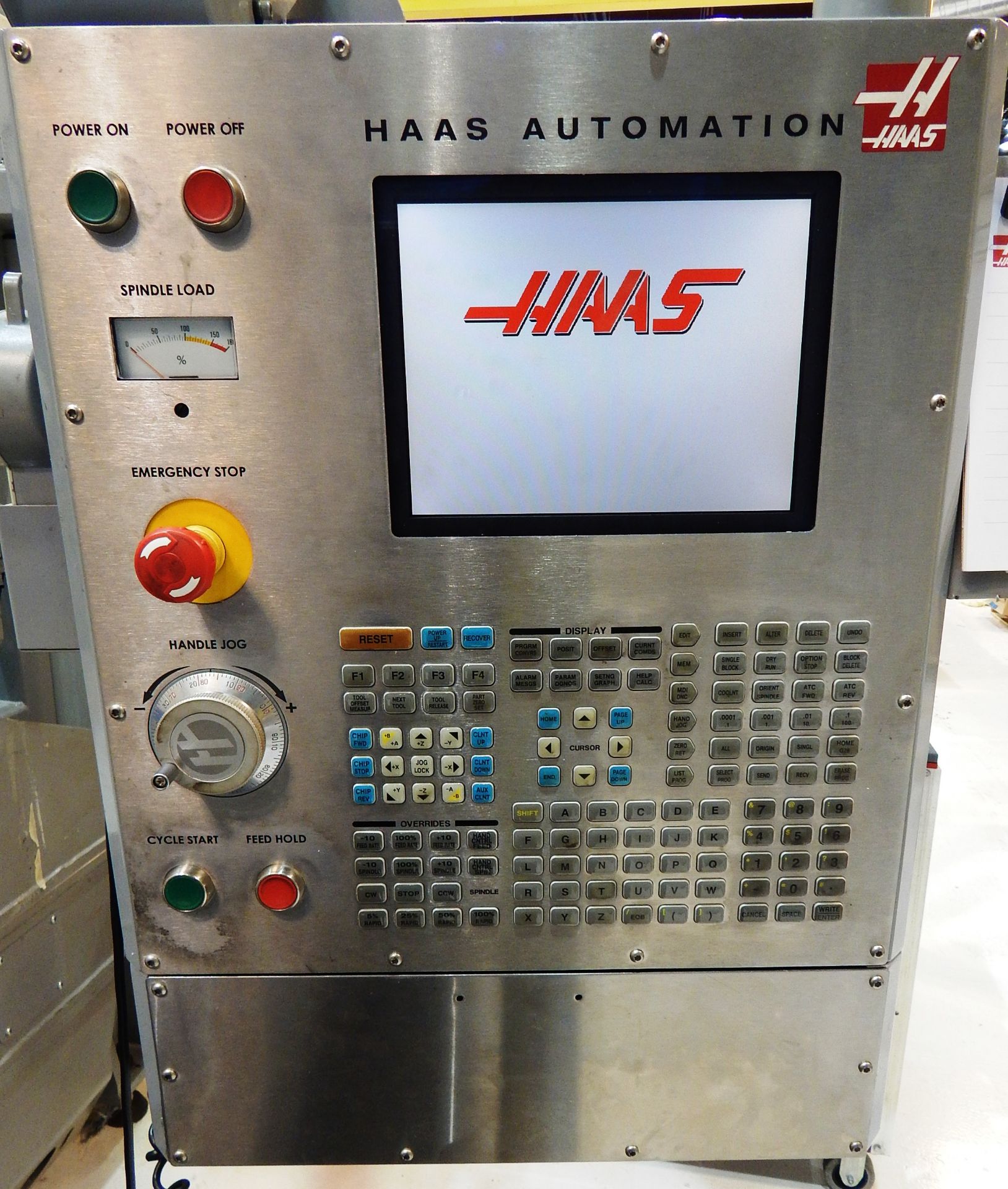 HAAS (2006) (VERY LOW HOURS & ONLY CUT PLASTIC AND ALUMINUM) GR-510 GANTRY TYPE CNC ROUTER WITH HAAS - Image 2 of 18