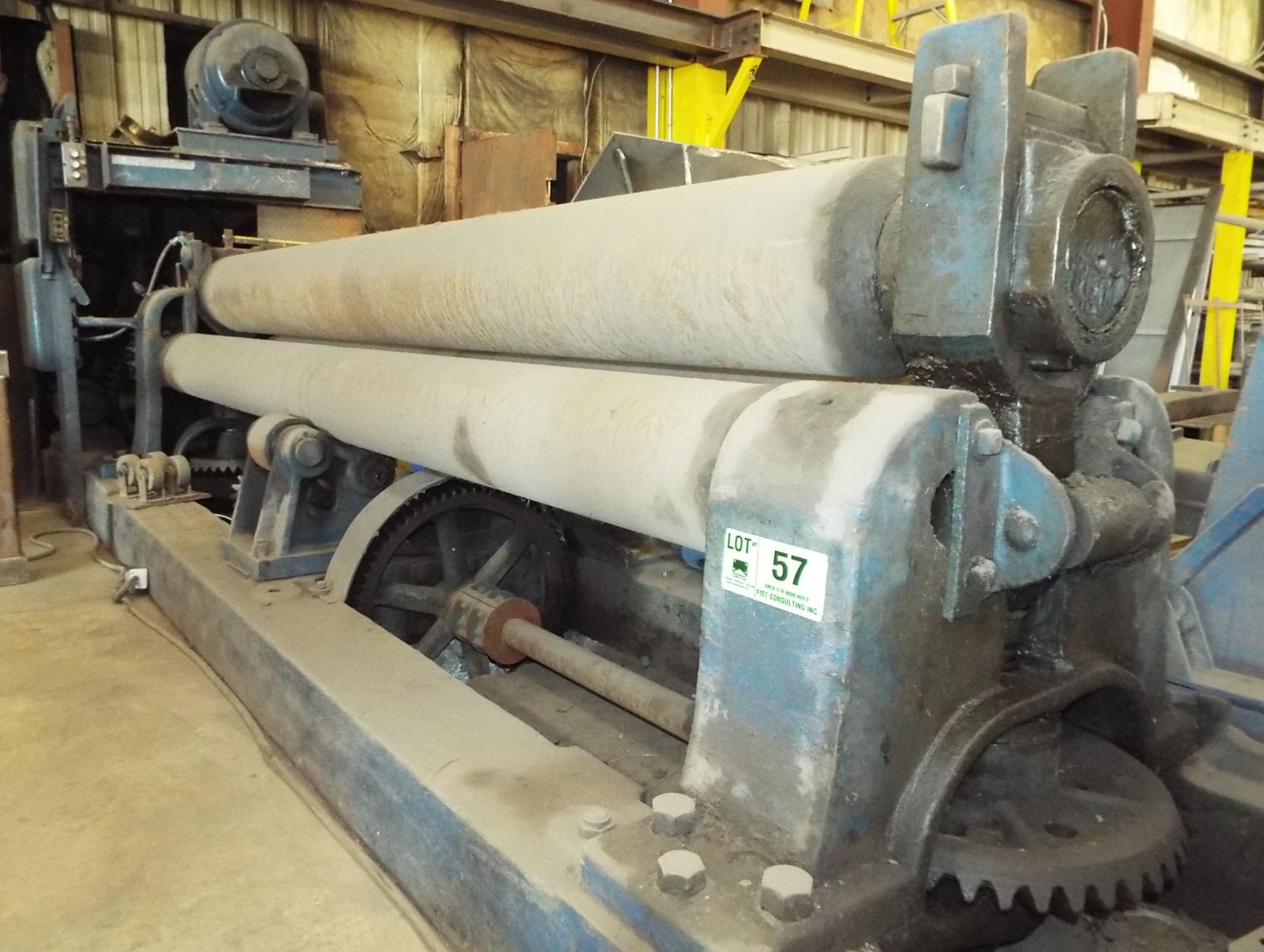 NILES TOOL WORKS 147" PLATE BENDING ROLLS S/N: N/A (CI)