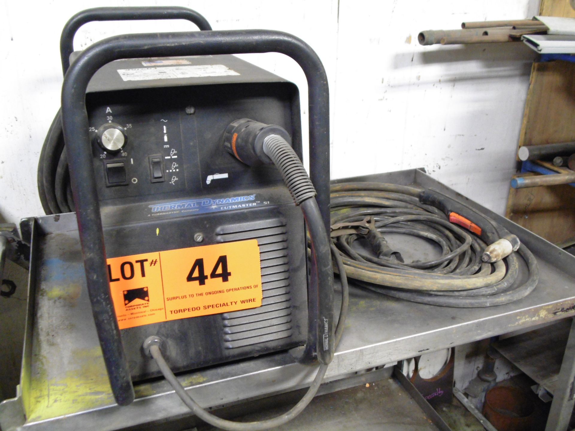 THERMAL DYNAMICS CUTMASTER-51 PLASMA CUTTER