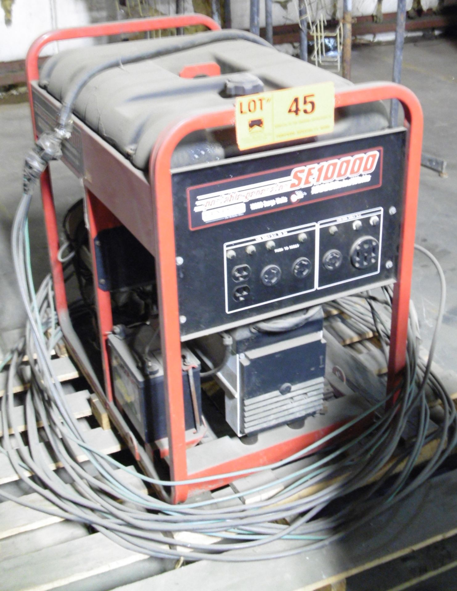 GENERAC SE-10000 GAS POWERED PORTABLE GENERATOR