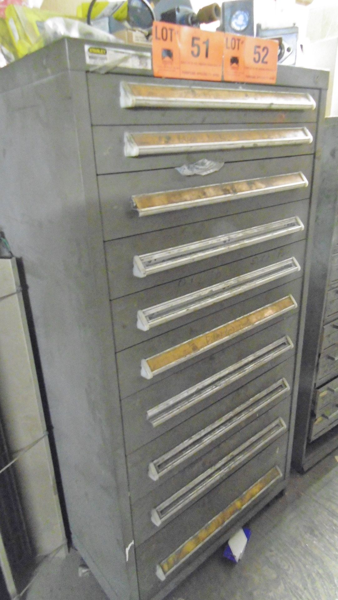 STANLEY VIDMAR 10 DRAWER TOOL CABINET