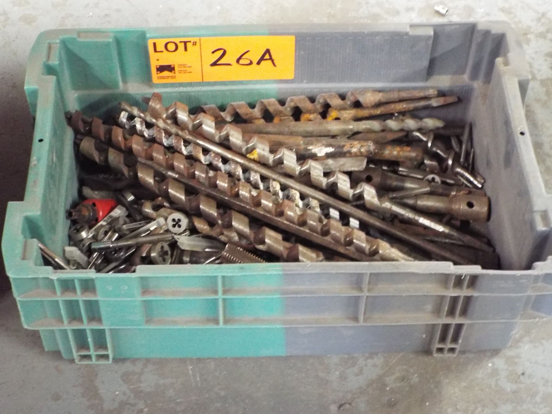 LOT/ PERISHABLE TOOLING - DRILLS, TAPS, DIES