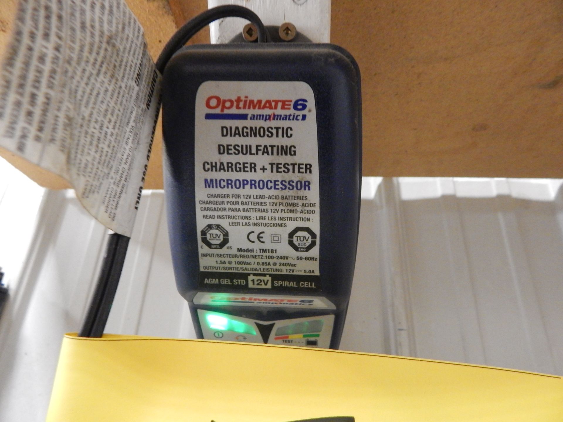 OPTIMATE 6 CHARGEUR-TESTEUR DE BATTERIE 12V / OPTIMATE 6, 12V BATTERY CHARGER-TESTER - Image 2 of 2