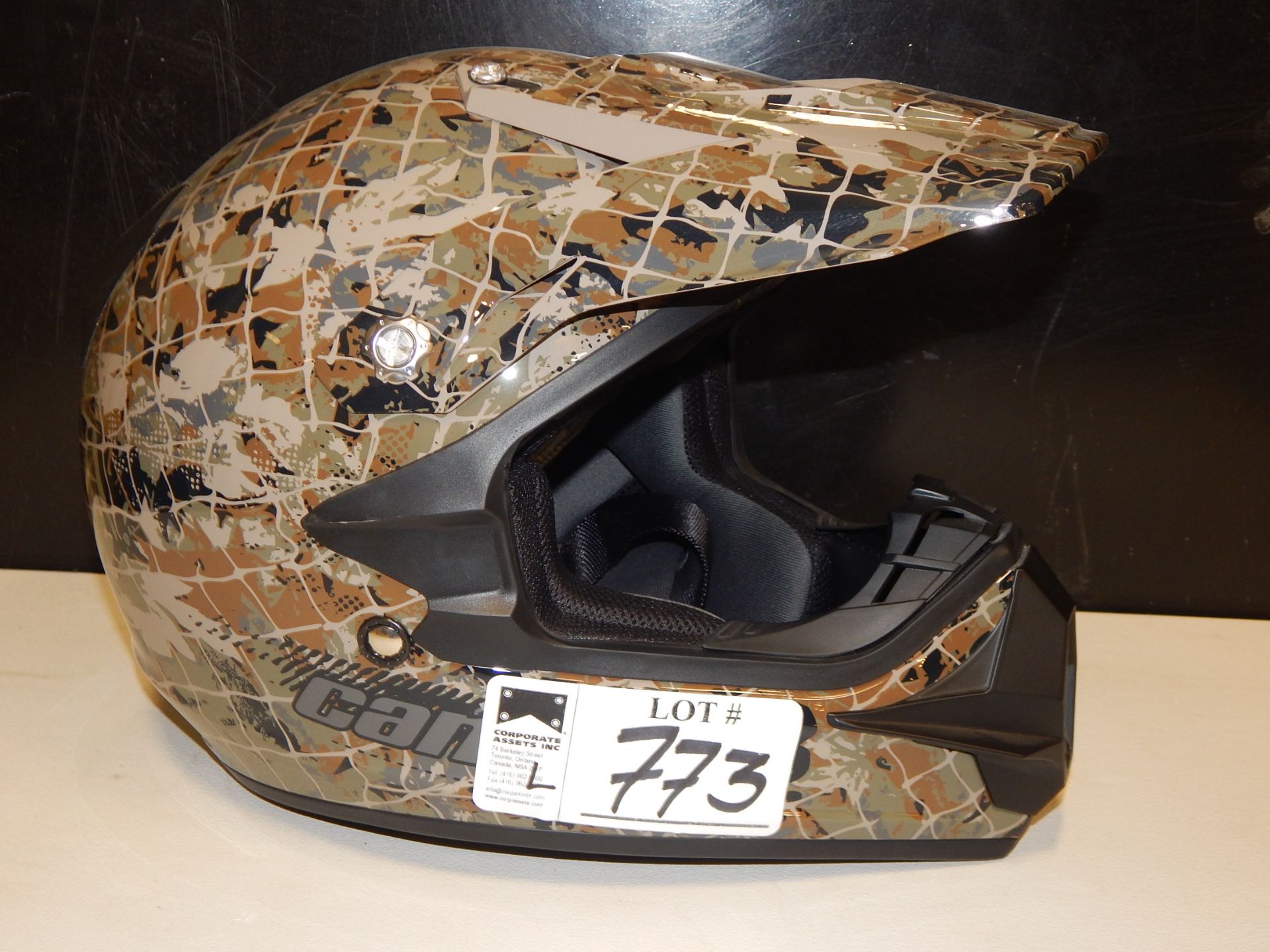 CASQUE CAN AM TAILLE G / CAN AM HELMET SIZE L