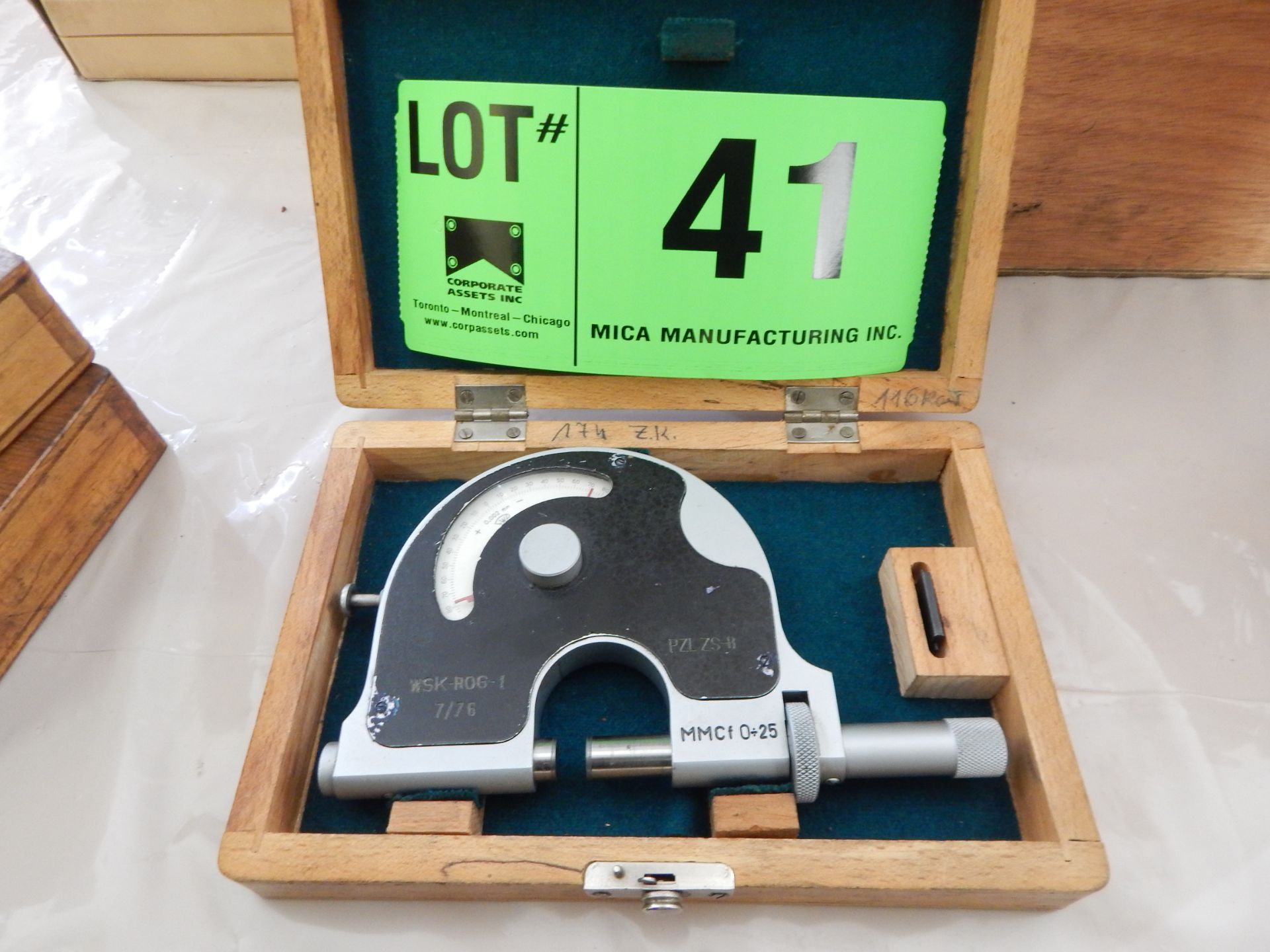 FWP 0-25MM SNAP INDICATOR MICROMETER