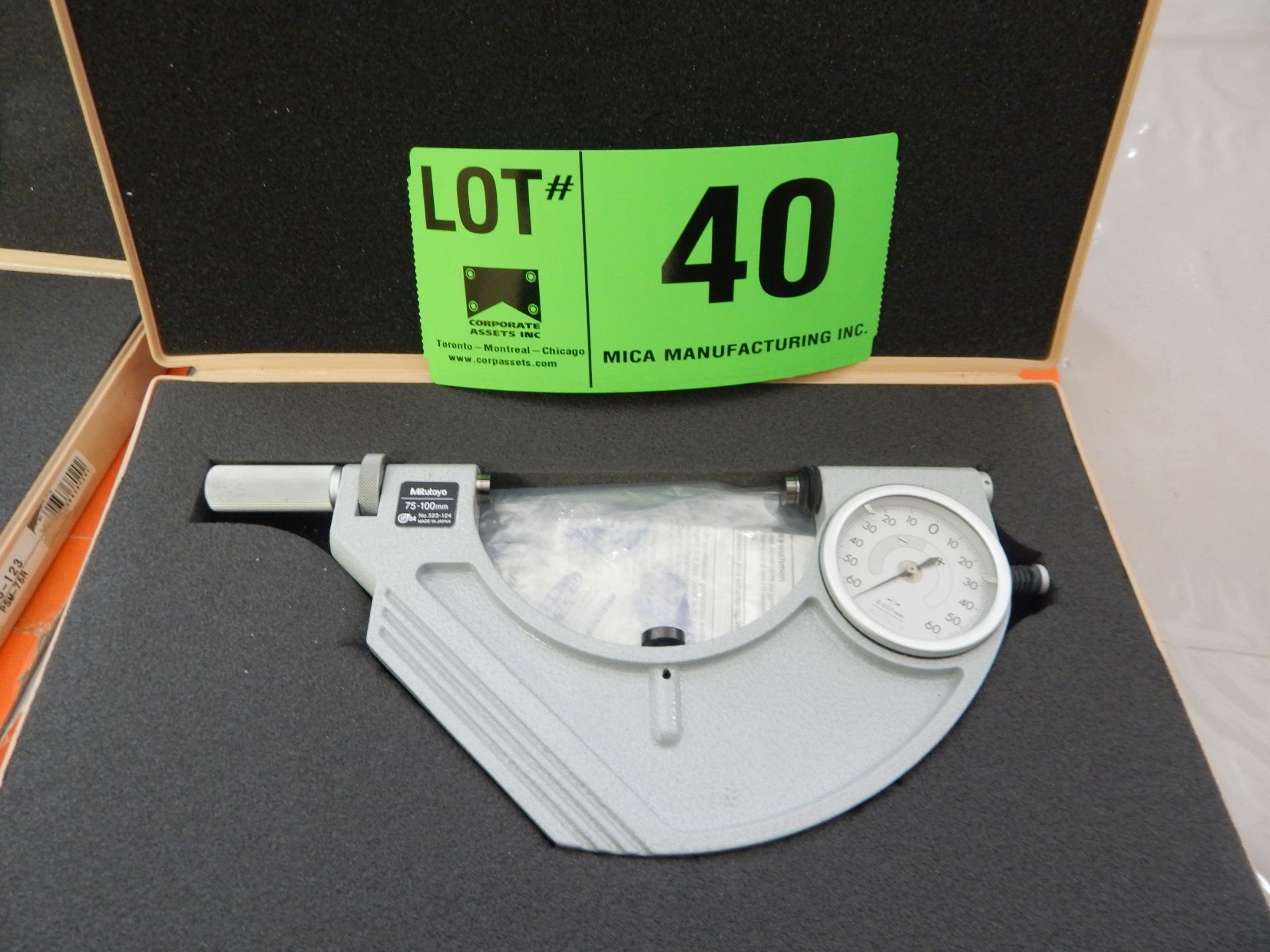 MITUTOYO 75-100MM SNAP INDICATOR MICROMETER (NEW)