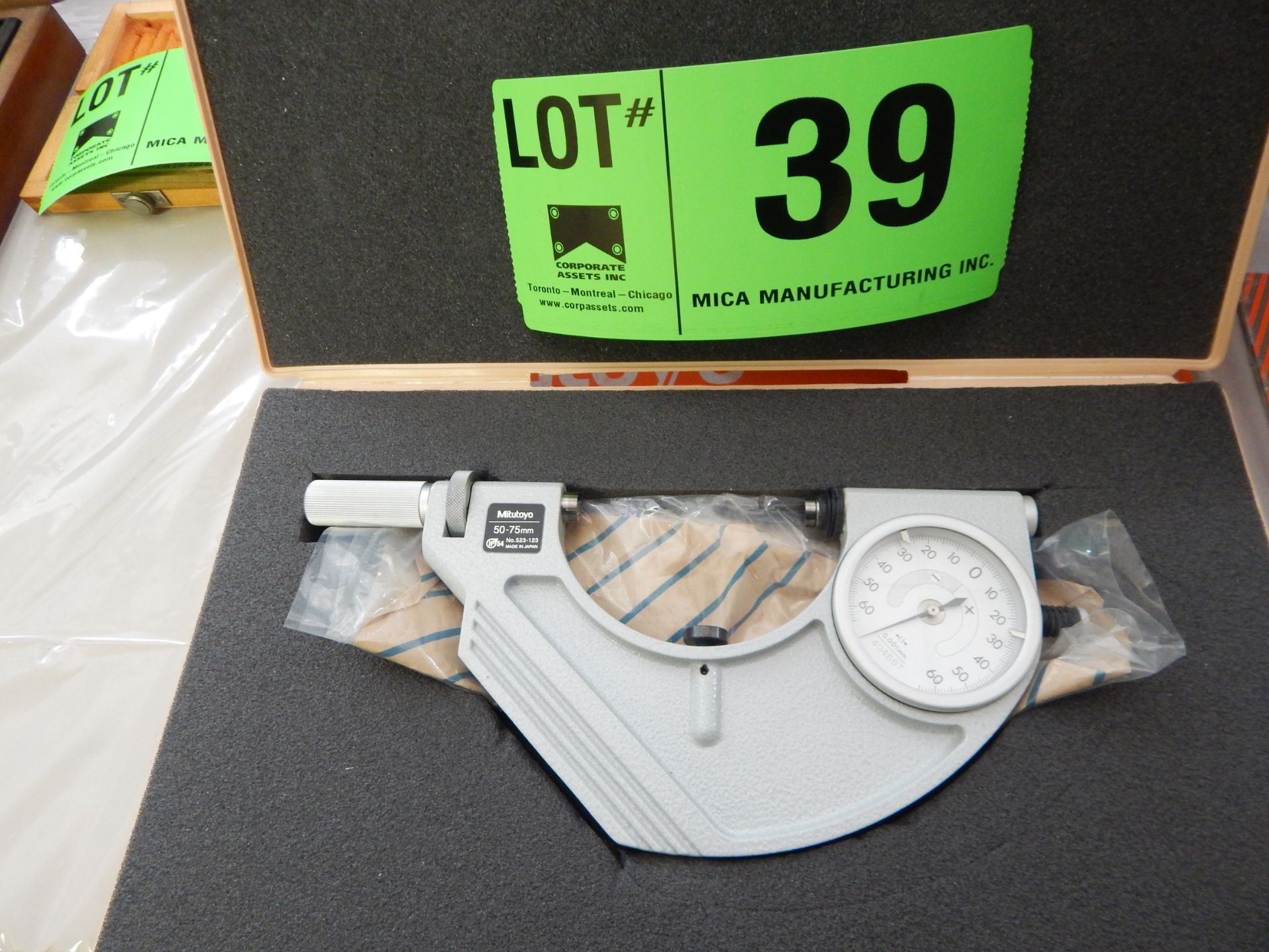 MITUTOYO 50-75MM SNAP INDICATOR MICROMETER (NEW)