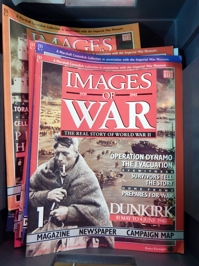 A quantity of war magazines to include Images of War, Nos.