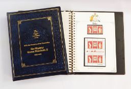 Two volumes of mint stamps,