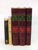 "The Reader, a Review of Literature, Science and Art", three bound volumes,