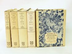 Needham, Joseph
"Science and Civilisation in China", volumes I (1996), II (1970), III (1969),