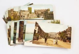 54 North Wales postcards including Caven Castle and others