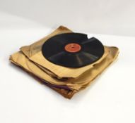 A quantity of 78 long playing records (1 box)