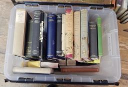 A quantity of books relating to history and poetry and other subjects including Winston Churchill,