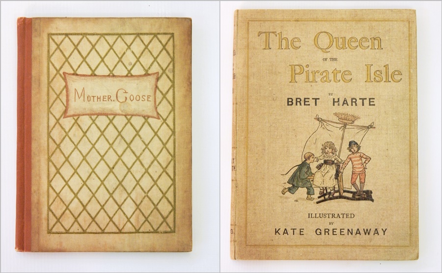 Greenaway, Kate (ills)
"The Queen of the Pirate Isle", Bret Harte Chatto & Windus, frontis,
