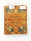 Old Time Roland Hill postage stamp album with world issues to 1938,