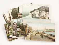 74 Irish postcards to include Waterford Quays,