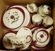 Wedgwood "Mayfield" tea and dinner service (1 box)