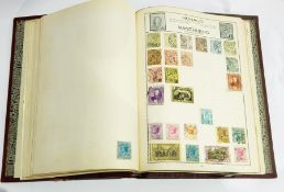 3 Movaleaf stamp albums containing early to mid 20th century world wide stamps