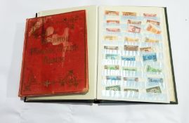 Late 19th/early 20th Century Excelsior postage stamp album containing Victoria Penny Red stamps,