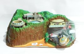 Tracy Island child's toy with Thunderbirds vehicles