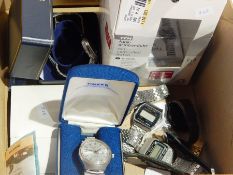 Quantity gents watches including Seiko,