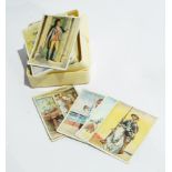 Quantity cigarette cards including Players "Characters from Fiction",