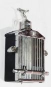 Rolls Royce musical "Swan Lake" decanter in the form of radiator grille,
