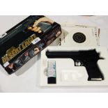 Desert Eagle 1:1 scale assembled plastic model of BB gun with gas canister
