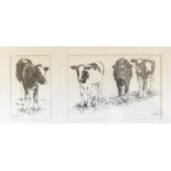 Quantity of limited edition prints of sheep and cattle, etc.