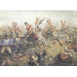 Print of Scots Guards in battle,