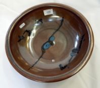 Winchcombe Ray Finch stoneware bowl,