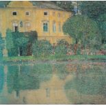 Unattributed 
Print
House with ponds in garden,