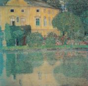 Unattributed 
Print
House with ponds in garden,