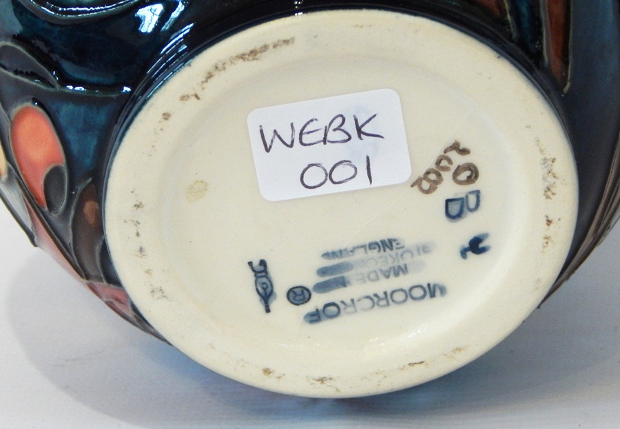 A Moorcroft 'Hartgring' jar, ovoid, lidded, dated 2002 to base, - Image 2 of 2