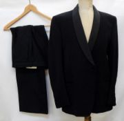 A gentlemens black dinner suit