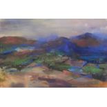 John West (XX)
Gouache and pastel
"The Road to Corney Fell", signed in pencil,