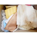 A large selection of 1940's/50's blouses including nylon, terylene, cotton, etc.