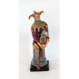 A Royal Doulton porcelain figure 'The Jester', HN2016,