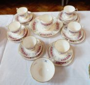 A Shelley tea service "Blenheim" pattern (21)