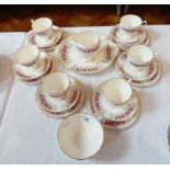 A Shelley tea service "Blenheim" pattern (21)