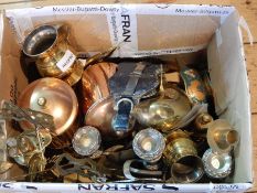 A quantity of metalware (1 box)