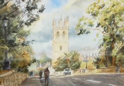 B.A Crosby, Watercolour drawing,