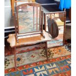 A Gloucester Regiment carved oak coffee table,