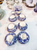 A Royal Crown Derby bone china part tea and coffee service "Mikado" pattern (21)