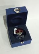 Swarovski " A Vase of Roses" Jubilee edition 2002 certificate of authenticity,