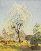 C V MacKenzie (1889-1949) (Dudley Art School) Oil on board "Song of the Willow",